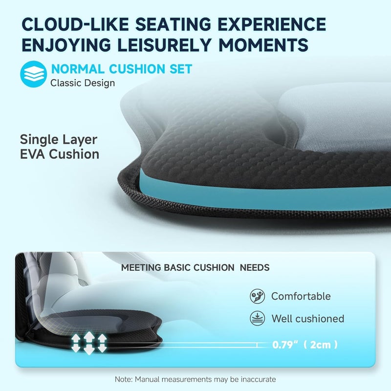 Trymaker Kayak Seats with Back Support for Sit on Top, Universal Paddle Board Seat for Inflatable Paddleboard, Sup, Canoe - Image 2
